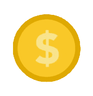 In this example, we load a GIF of a rotating coin that originally has a violet outline around it. Since we now want to reuse this animation in a new design where the outline is unnecessary, we simply erase the edge pixels by setting the outline thickness to 15. The program removes this number of pixels from all sides of the coin in every frame. To check the result, we enable the GIF playback option and check the sprites frame by frame to make sure the border is completely gone. (Source: Pexels.)