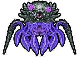 In this example, we load a classic GIF sprite animation of the Cyclobster character (a mutant jellyfish from the game "Metal Slug Attack"). To make Cyclobster stand out on any background, we add a solid black contour that's 4 pixels thick. The outline is applied to both the outer silhouette and inner areas of the animation across all frames. This way, no matter how Cyclobster moves, it always remains clearly visible with a thick border around it. (Source: SNK.)