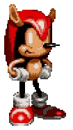 This example uses an animated sprite of Mighty the Armadillo from the Sonic the Hedgehog series. The character is surrounded by a bright lime-green outline that only traces the outer perimeter (inner gaps remain untouched). To remove just this external border, we activate the "Match Outer Perimeter" option and set the border removal width to 5 pixels. We also enable the "Remove Complex Outline" option to clean up leftover pixels near the hands and ears. The tool automatically detects the outline color and removes all green-like pixels that fall within a 10% radius of the color using the perceptual color matching method. The complex cleanup reaches 20 pixels deep into crevices. (Source: Sega.)