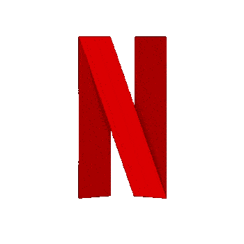 This example converts a transparent Netflix logo GIF animation into an opaque animation. It uses the black color as the fill color and replaces every transparent pixel in every frame with this color. The input and output GIFs have 91 frames. (Source: Giphy, created by: Netflix.)
