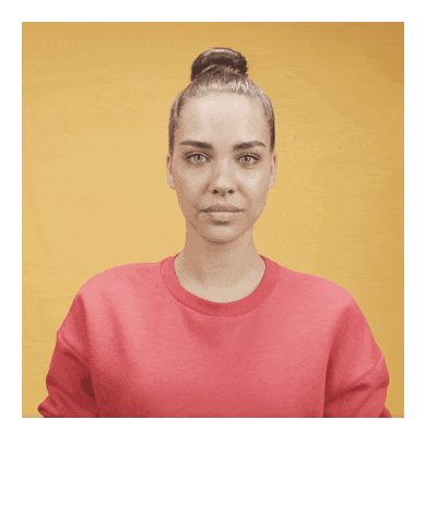 In this example, we create a polaroid animation from a regular GIF. A classic polaroid photo typically has a white border around the edges, with a slightly larger space at the bottom for handwritten captions. To duplicate this design, we run our tool twice. First, we add an even white space of 20 pixels on all sides, forming the basic polaroid frame. Then, we upload the resulting image back into the tool and add an extra 70 pixels, but this time only to the bottom, creating the space for a caption. If you also want to add a label to this area, you can upload the GIF to the "Add Text to a GIF" tool. (Source: Pexels.)