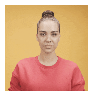 In this example, we create a polaroid animation from a regular GIF. A classic polaroid photo typically has a white border around the edges, with a slightly larger space at the bottom for handwritten captions. To duplicate this design, we run our tool twice. First, we add an even white space of 20 pixels on all sides, forming the basic polaroid frame. Then, we upload the resulting image back into the tool and add an extra 70 pixels, but this time only to the bottom, creating the space for a caption. If you also want to add a label to this area, you can upload the GIF to the "Add Text to a GIF" tool. (Source: Pexels.)
